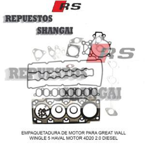 Empaquetadura Wingle 5 sport