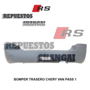 bomper trasero chery van pass 1