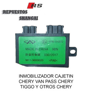 Inmobilizador Cajetin Chery